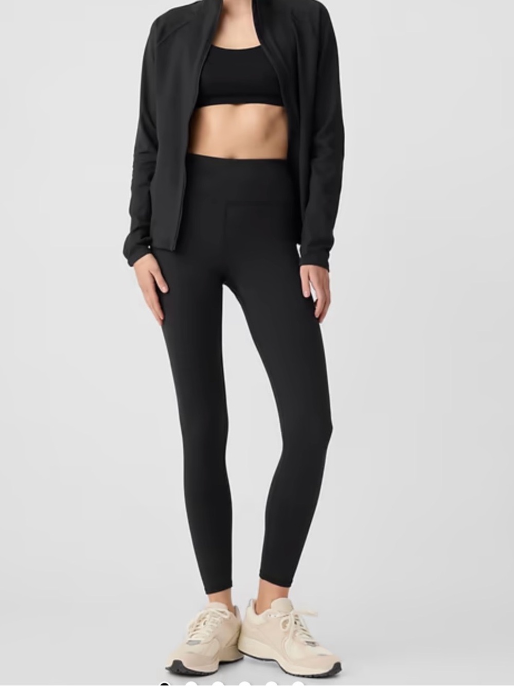 GAP Fit Black High-Waist Leggings